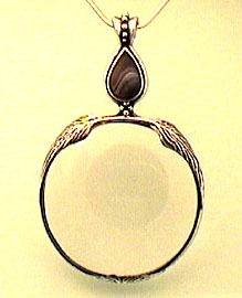 Nouveau Pendant Magnifier, Keith Jewelry of Great Neck,NY